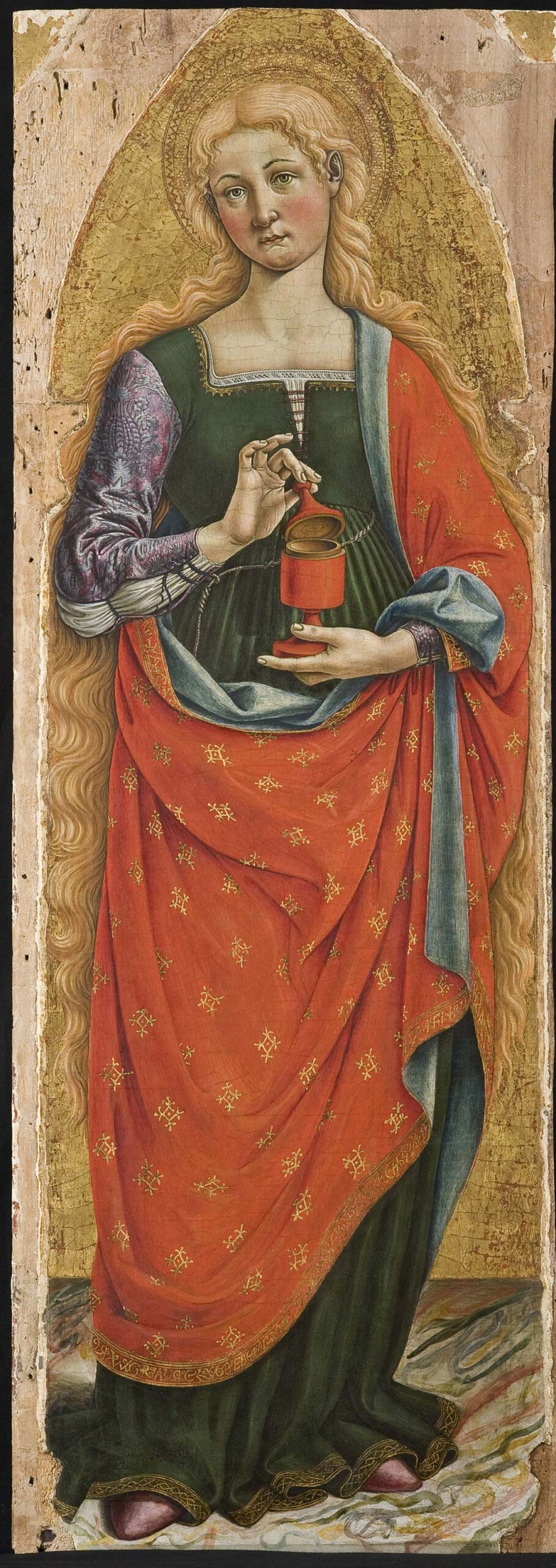 Piermatteo d'Amelia, Santa Maria Maddalena e San Giovanni Battista (1481 circa; olio su tavola; Altenburg, Lindenau-Museum)
 Piermatteo d'Amelia, Santa Maria Maddalena e San Giovanni Battista (1481 circa; olio su tavola; Altenburg, Lindenau-Museum)