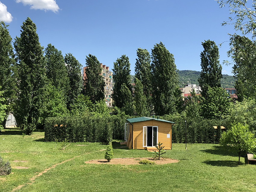 Piero Gilardi, Labyrinthic Anthropocene (2018; installation; Turin, PAV - Parco Arte Vivente). Photo: PAV