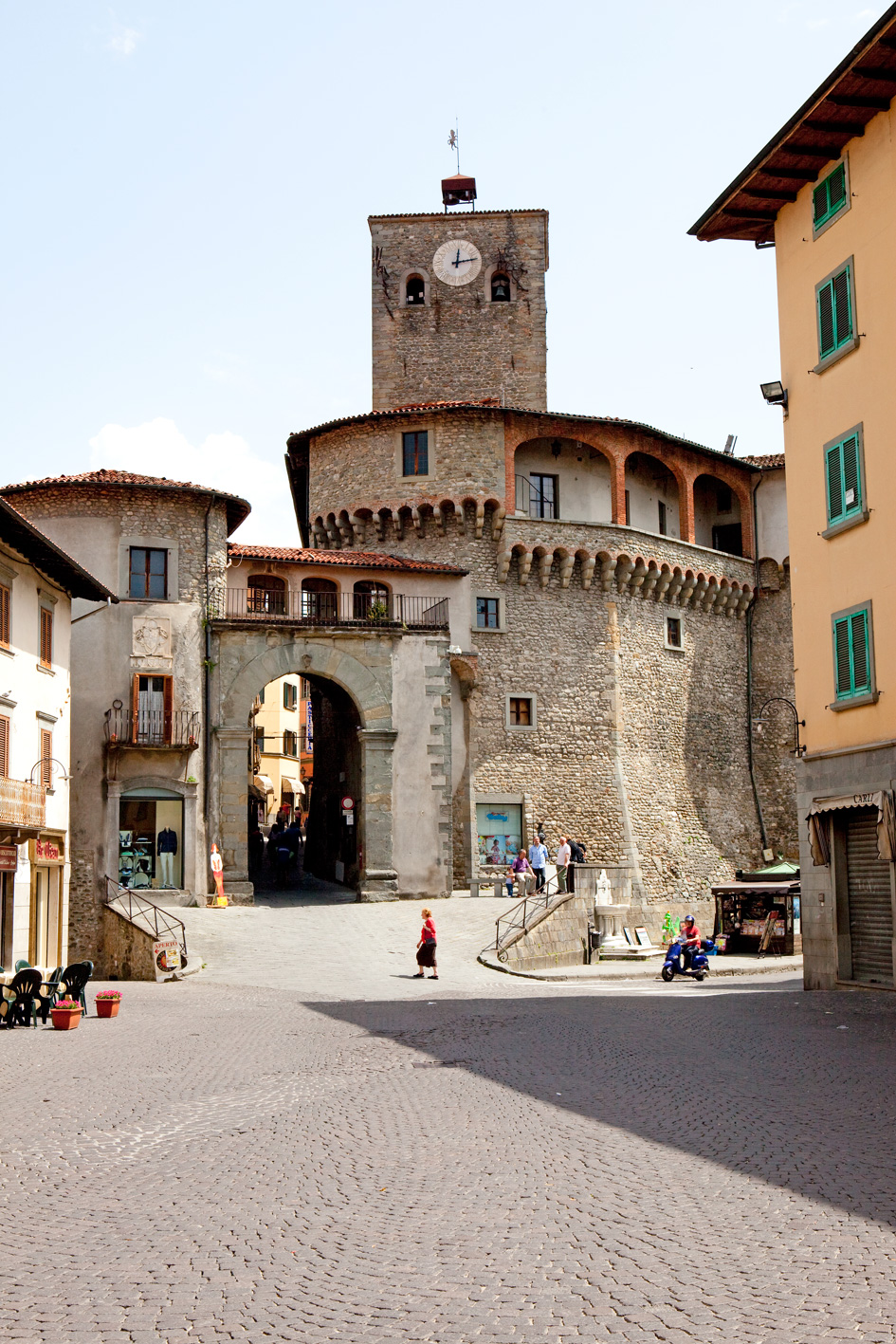 The Rocca Ariostesca of Castelnuovo Garfagnana