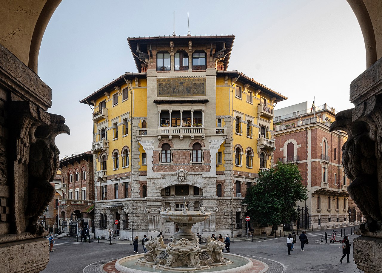 Coppedè neighborhood. Photo: Andrea Bertozzi