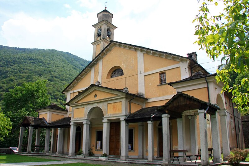 Santuario de la Virgen del Boden en Ornavasso