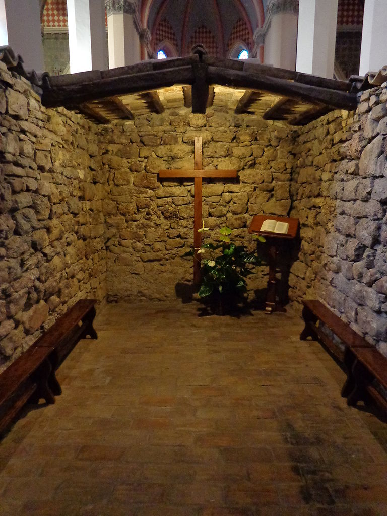 The Sacred Hovel of St. Francis of Rivotorto