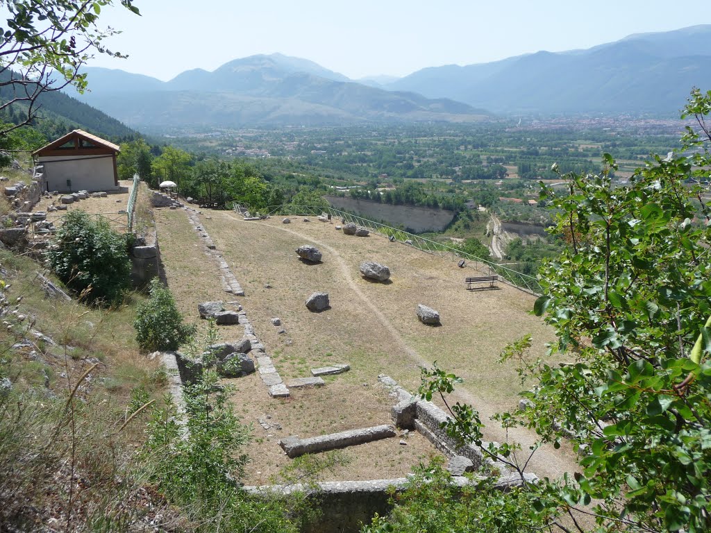 Il santuario di Ercole Curino. Foto: Abruzzo Vivo