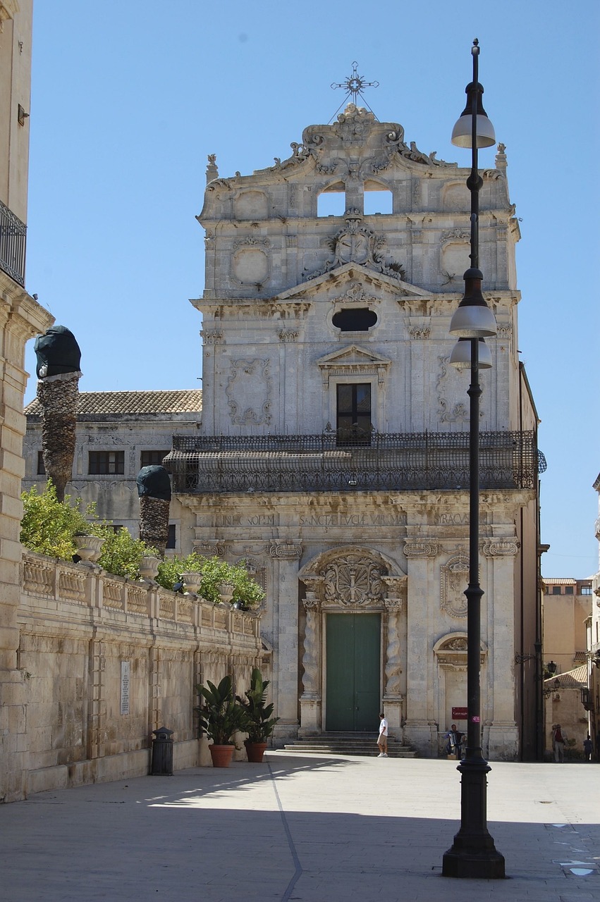 Cathedral Square and the church of Santa Lucia alla Badia
