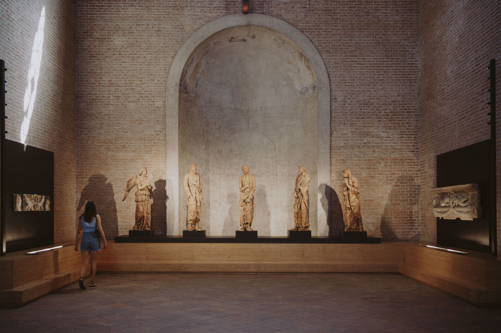 Interior of the Temple of St. Sebastian