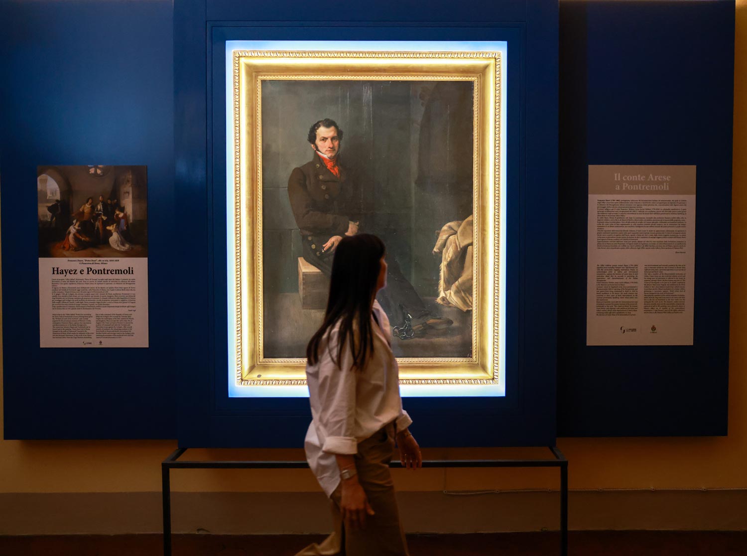 A masterpiece by Francesco Hayez on display in Pontremoli. It is on ...