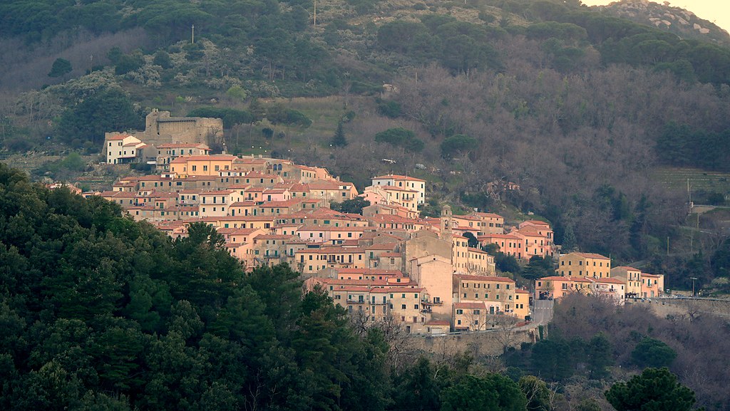 The village of Marciana
