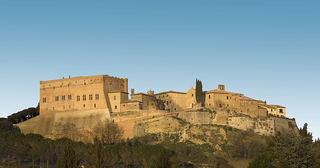 Veduta di San Giovanni d'Asso. Foto: Wikimedia Commons/Vignaccia76