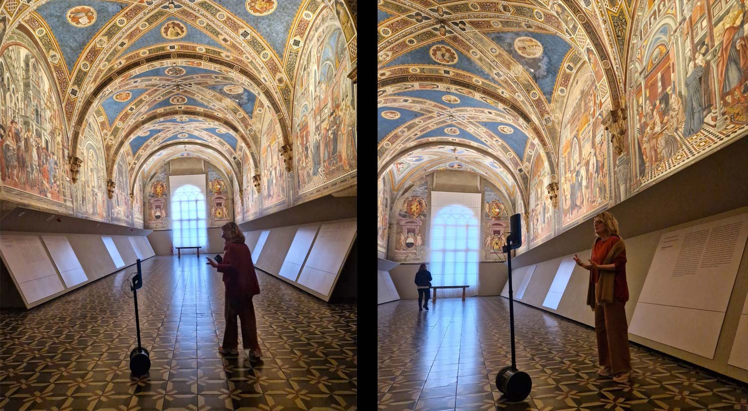 Siena, al Santa Maria della Scala visita con l'avatar per un gruppo di ...