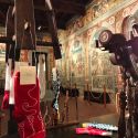 Mantova, a Palazzo d'Arco in vendita una nuova linea di calze ispirata alla Sala dello Zodiaco 