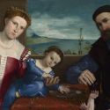 Lorenzo Lotto, il ritratto di Giovanni della Volta con moglie e figli