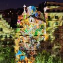 Un artista digitale ha creato uno speciale videomapping per la facciata di Casa Batlló