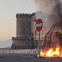 Napoli, in fiamme la Venere degli stracci di Pistoletto. Completamente distrutta