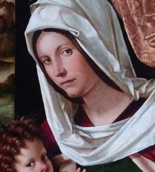 Ein Cremoneser unter den Venezianern. Die Madonna von Altobello Melone in der Akademie von Carrara