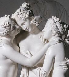 The Three Graces by Antonio Canova: beauty and sensuality