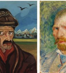 At the Bonaparte Palace, Van Gogh and Ligabue's Self-Portraits in an unprecedented comparison 