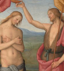 Milan, for Palazzo Marino Christmas exhibition comes Perugino's Baptism of Christ 