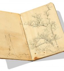 Venduto in asta rarissimo album di disegni di Caspar David Friedrich