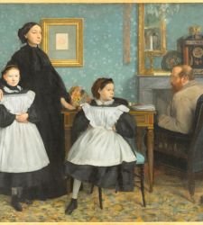 Restaurato grazie ai Friends of Florence il Ritratto di famiglia dipinto da Degas 