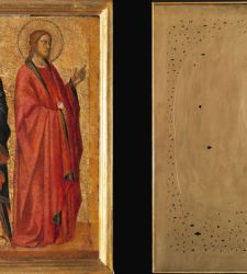 Al MAN di Nuoro una mostra inedita pone a confronto Giotto e Lucio Fontana con il colore oro 