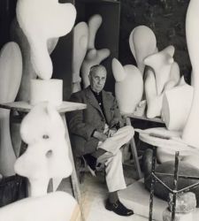 Maxi donazione di 220 gessi di Hans Arp a dieci musei internazionali 