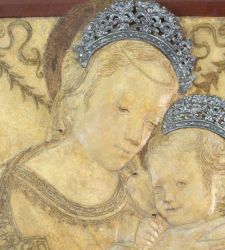 Firenze, la restaurata Madonna col Bambino della Basilica di San Lorenzo in mostra all'Opificio delle Pietre Dure