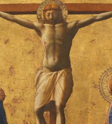 Milan, Masaccio's Crucifixion arrives in transfer from Capodimonte