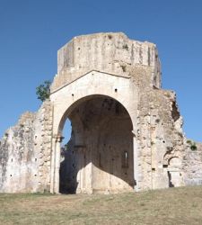 Among the ruins of San Bruzio, an ancient monastery in the Tuscan Maremma.