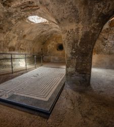 Il Mosaico del Labirinto Ã¨ tornato dopo oltre trent'anni sull'isola di Giannutri. E ora una visita speciale