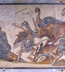 Galleria Borghese lancia raccolta fondi per restaurare mosaici romani con scene di caccia e gladiatori 