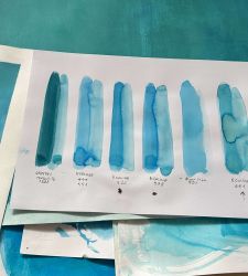 Elisa Nepote's investigation of blue.