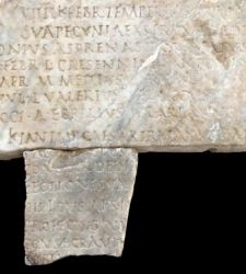 Rinvenuti due nuovi frammenti dei Fasti Ostienses nel Parco archeologico di Ostia Antica