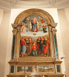 Peruginos Altarbild von Corciano, ein Meisterwerk an seinem Geburtsort