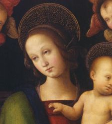A Perugia, una mostra riflette sul nero nelle opere di Perugino e Burri