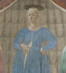 Piero della Francesca's Madonna del Parto, one of the most beautiful images of motherhood