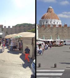 Pisa reduces the number of stalls in front of Piazza dei Miracoli: 35 thousand euros to those who leave