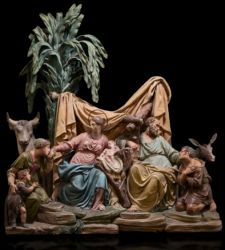 Per Natale esposto a Bologna per la prima volta un presepe di Giovanni Putti in terracotta