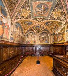 Il Perugino negli affreschi del Collegio del Cambio: il Rinascimento classico e cristiano