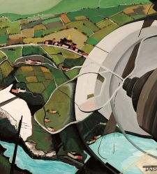 Milano, una mostra sull'aeropittura futurista da Bottegantica