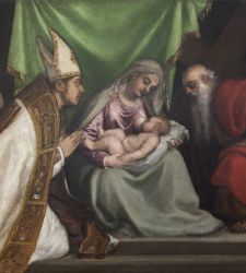 Terminato il restauro della pala di Tiziano realizzata per la sua Pieve di Cadore