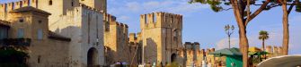 The Scaliger Castle in Sirmione, a medieval jewel on Lake Garda
