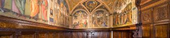 Il Perugino negli affreschi del Collegio del Cambio: il Rinascimento classico e cristiano
