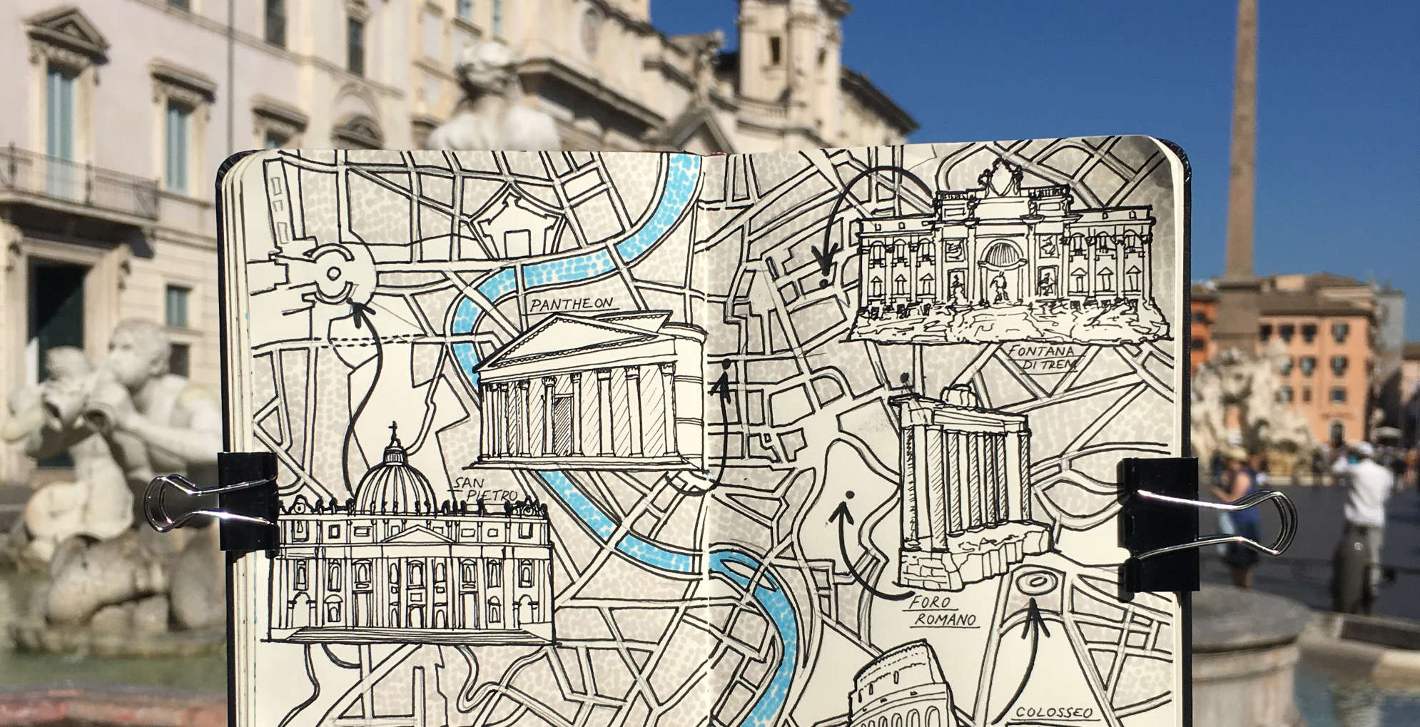 The whole story of the Moleskine notebook, a book to write and a story