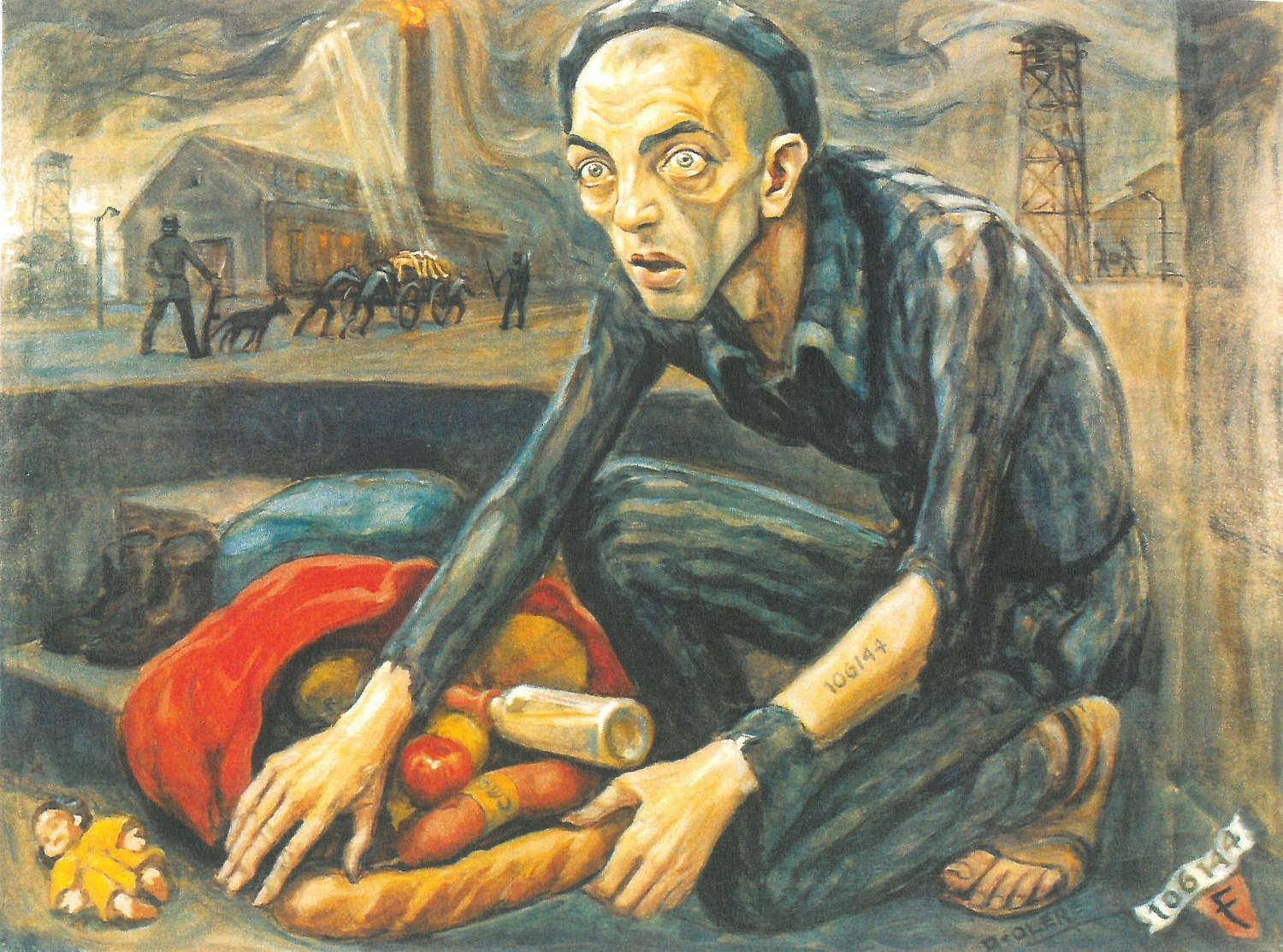 David Olère, the deported artist who painted the horror of Auschwitz