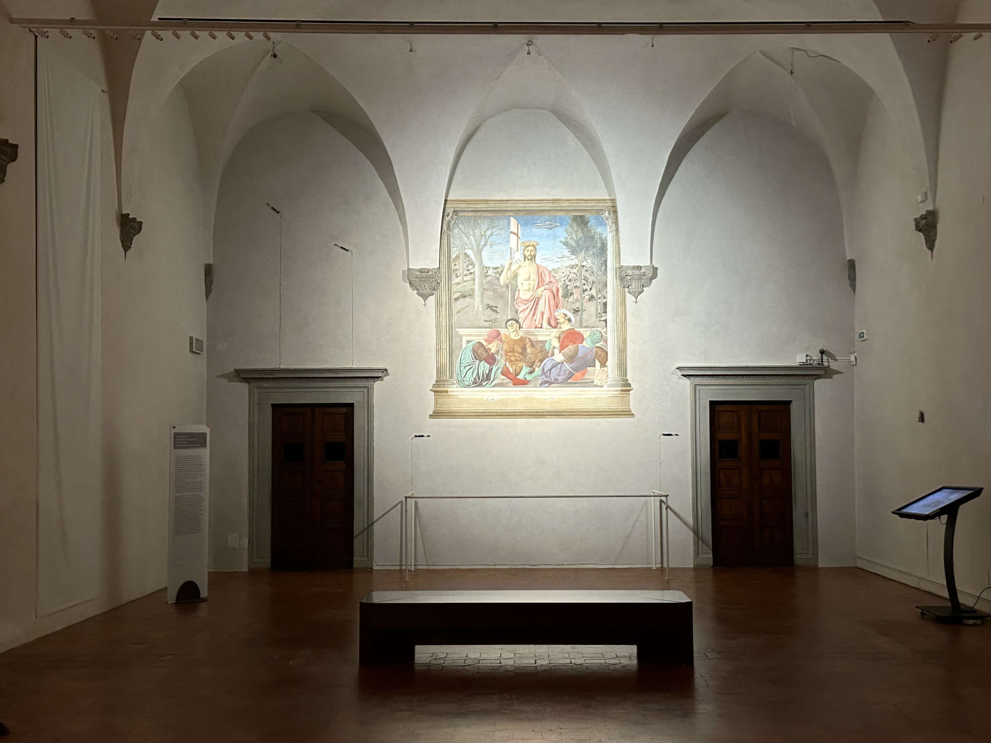 Piero della Francesca's Resurrection at the Civic Museum of Sansepolcro