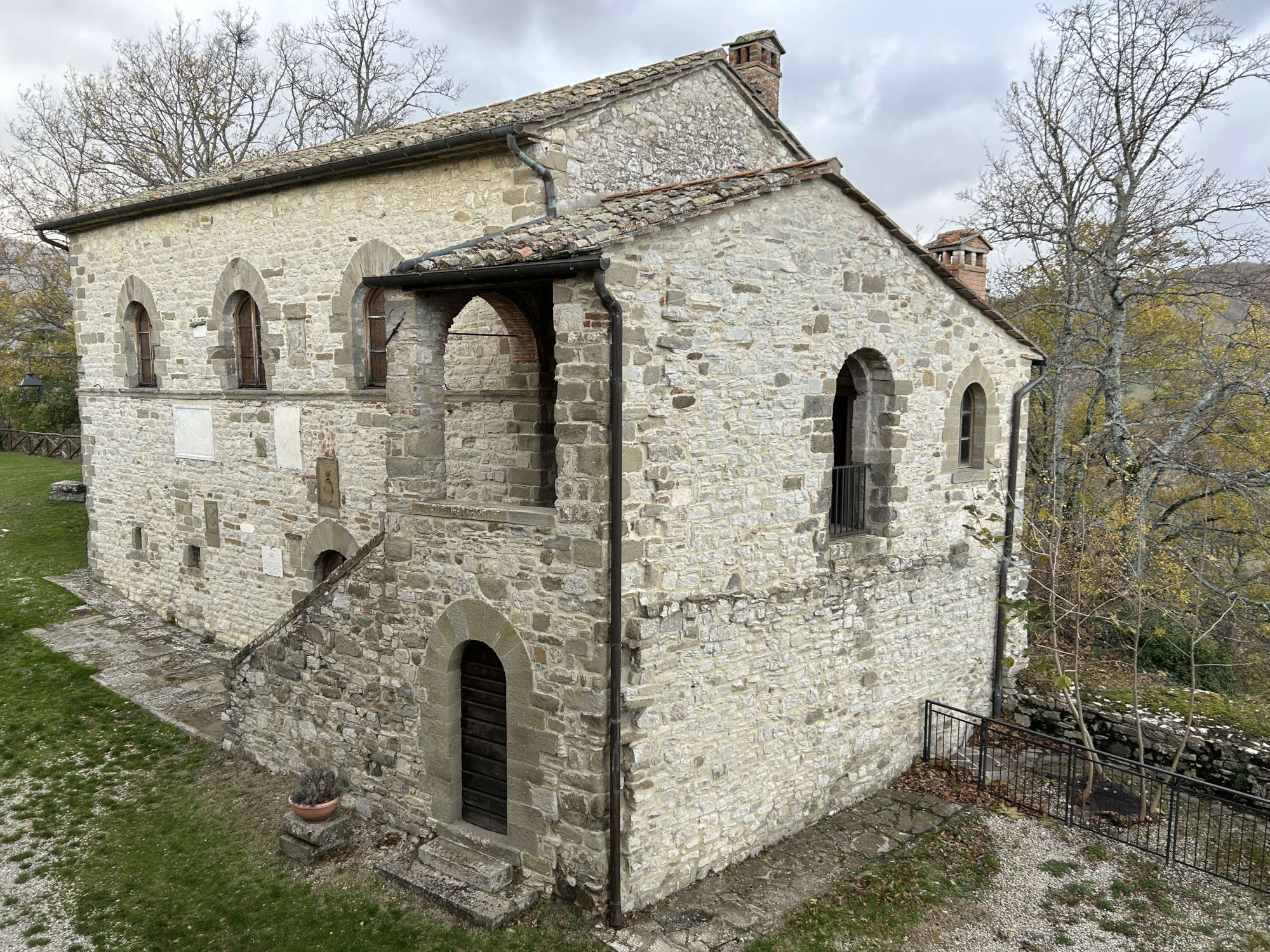 The Palazzo del Podestà where Michelangelo Buonarroti is said to have been born