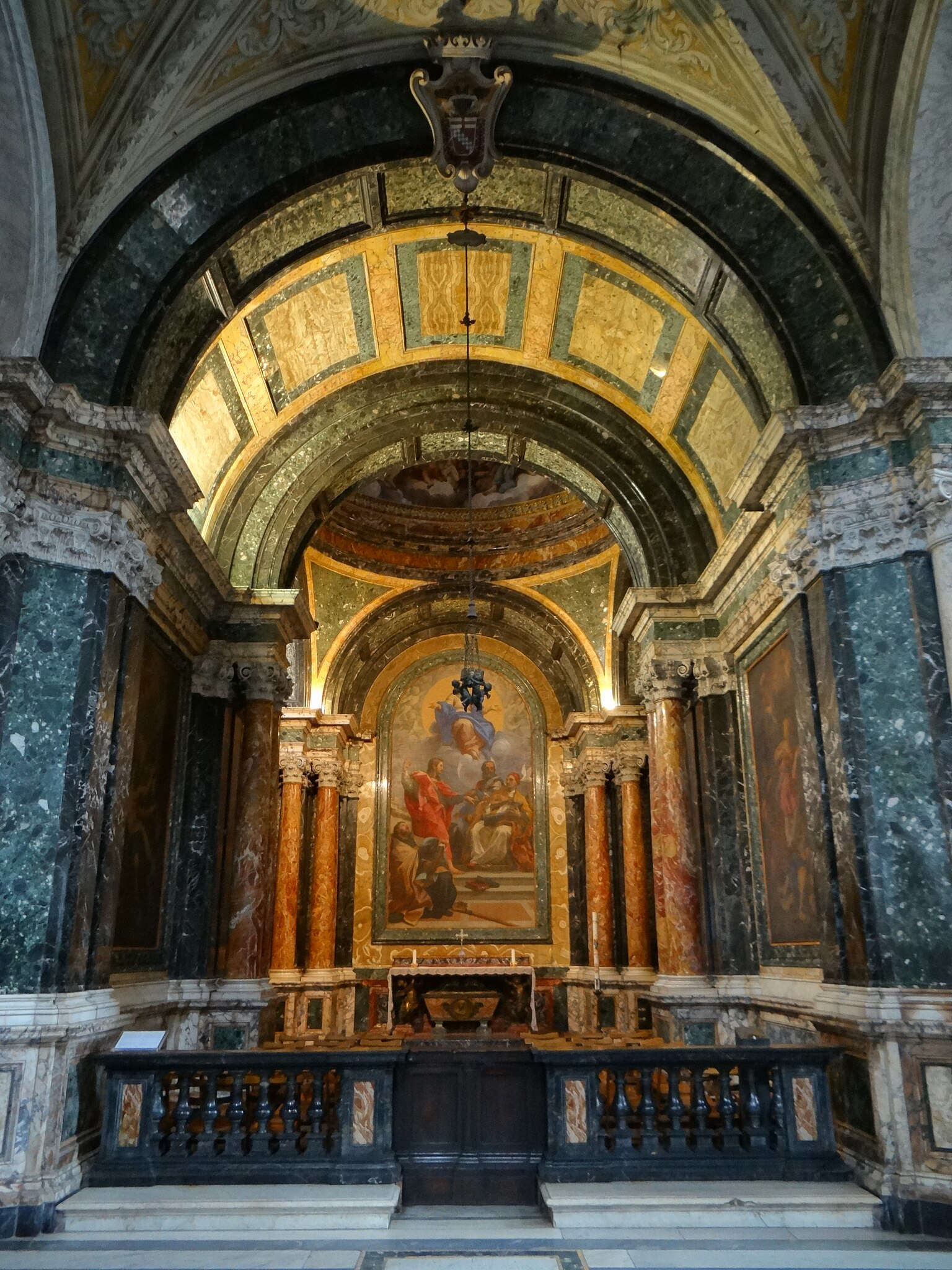 La chapelle Cybo à Santa Maria del Popolo. Photo : Wikimedia/Zello