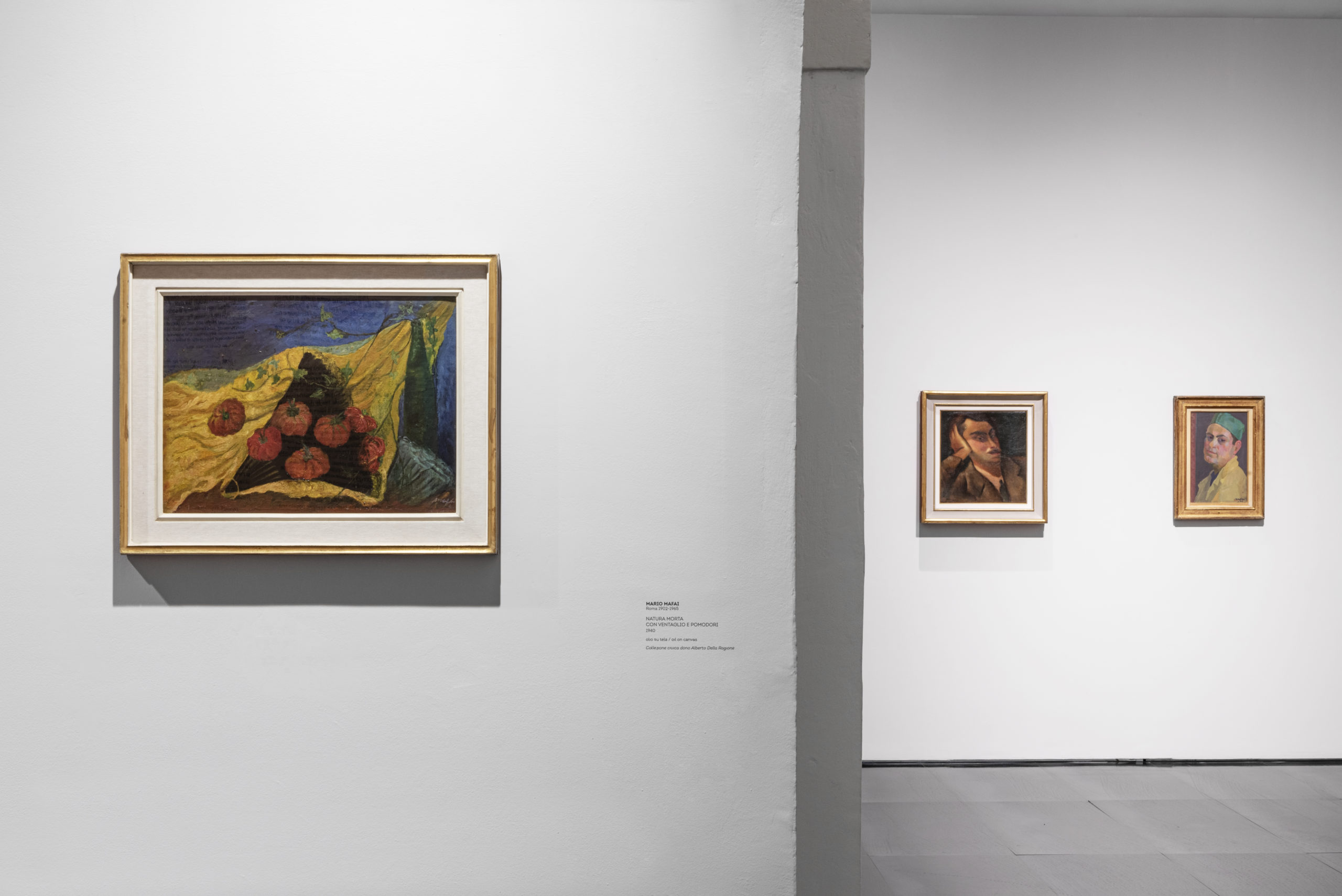 Works by Mario Mafai from the Alberto Della Ragione Collection. Photo: Leonardo Morfini/Museo Novecento