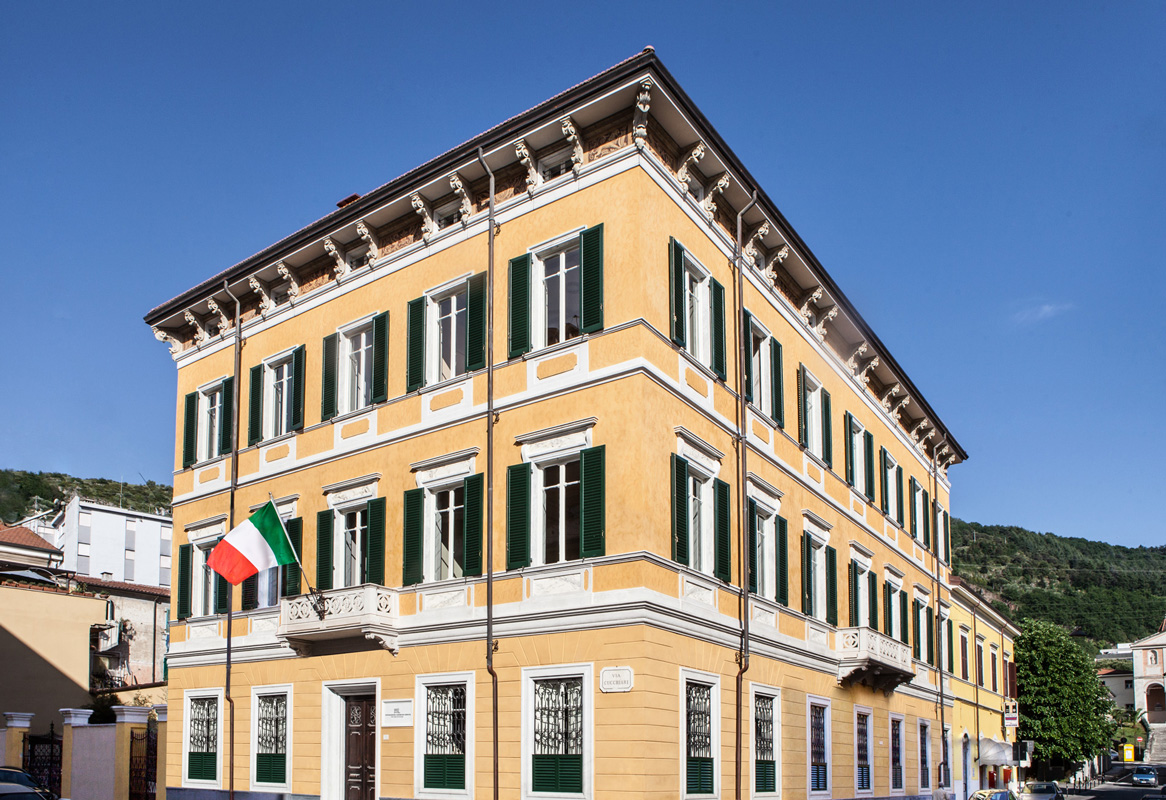 Palazzo Cucchiari, home of the Giorgio Conti Foundation. Photo: Alessandro Pasquali/Danae Project