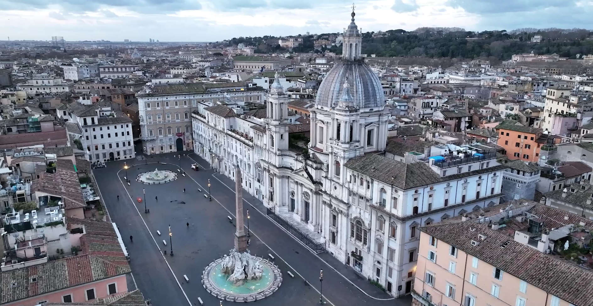 Piazza Navona and Sant'Agnese in Agone